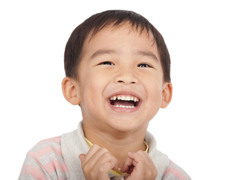 亞洲的孩子快樂