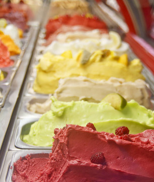 案例展示和gelatos冰沙