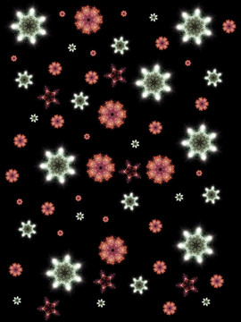 煙花雪花