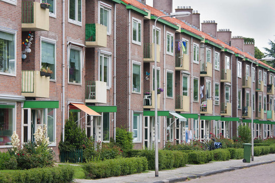 典型荷蘭住宅街
