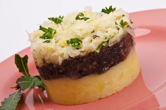 krupniok傳統(tǒng)血香腸在波蘭美食