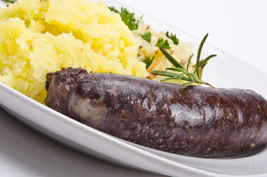 krupniok傳統(tǒng)血香腸在波蘭美食