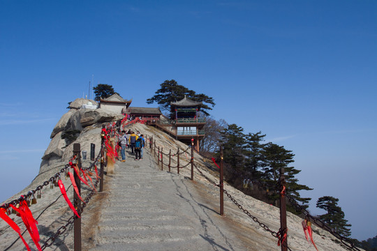 華山西峰 風(fēng)光