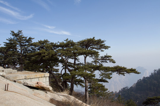 華山西峰 風光
