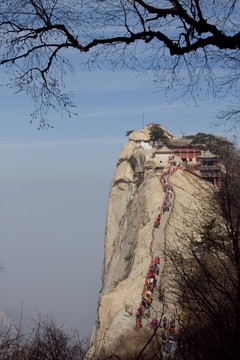 華山西峰 風(fēng)光