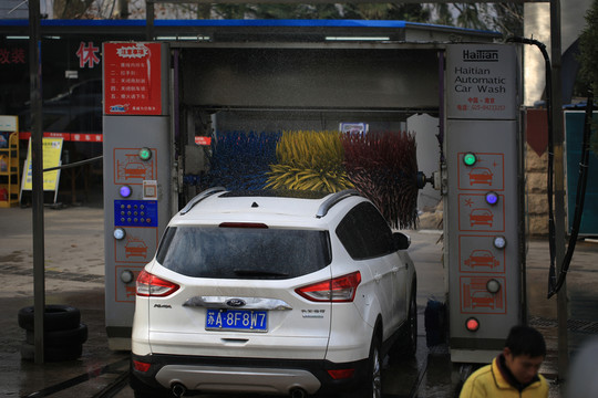 汽車自動洗車器