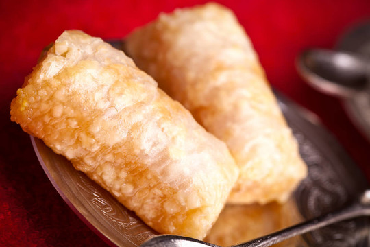 特寫(xiě)Finger Baklava