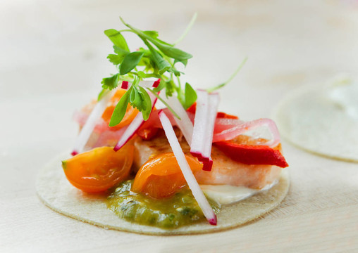 鮭魚tacquito