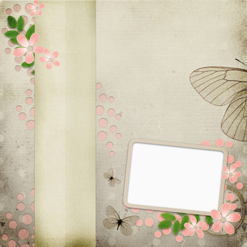 復(fù)古花卡