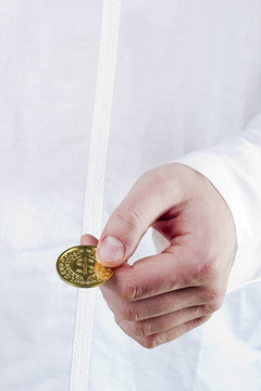 金色的硬幣