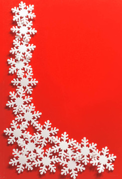 雪花圣誕框架