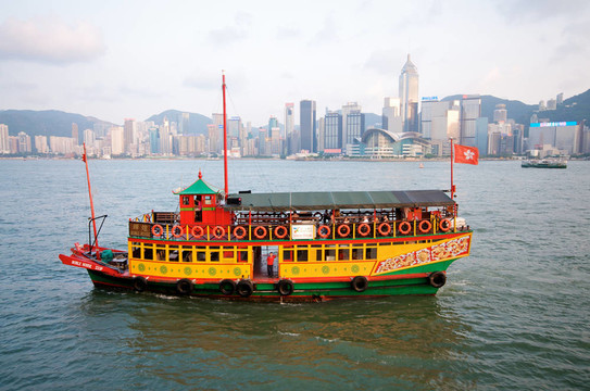 船在香港