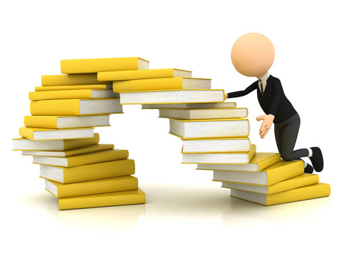 3D人與書白色