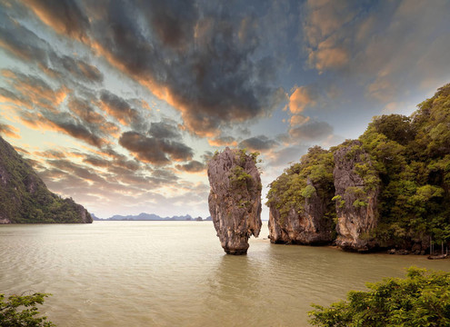 杰姆斯邦德島；Phang Nga；泰國(guó)