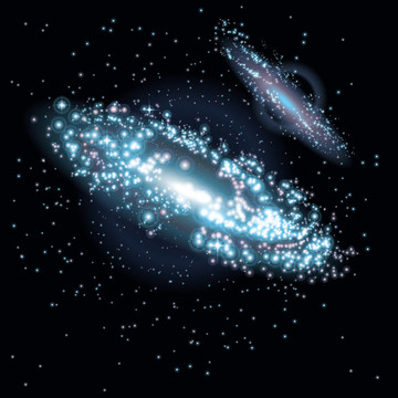 兩個星系