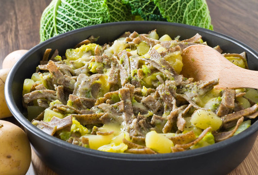 Pizzoccheri；意大利自制面食。