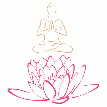 蓮花姿勢(shì)瑜伽