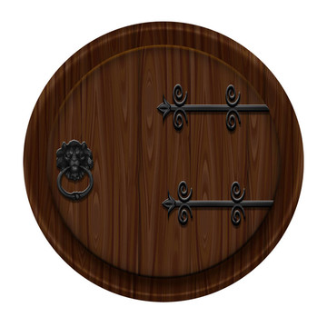 關(guān)閉的門