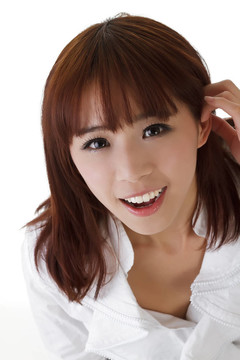 可愛的女商人