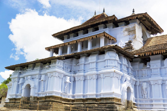 lankathilaka viharaya寺；Kandy；斯里蘭卡