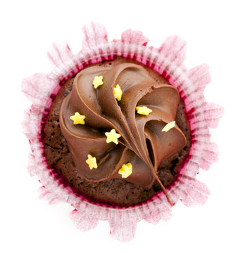 Cupcake的上面