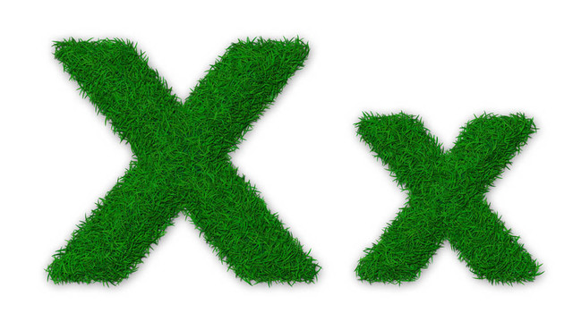 綠色的字母X