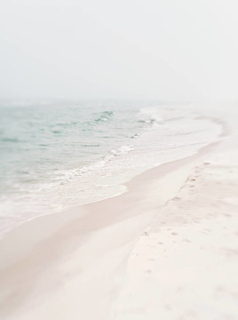 軟霧的海濱
