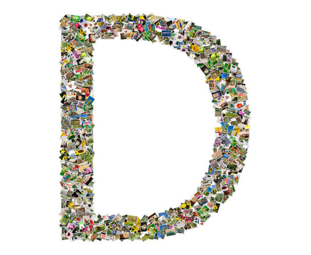 字母D
