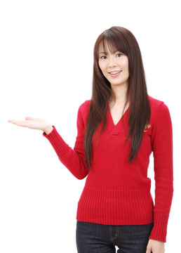 年輕的亞洲女性