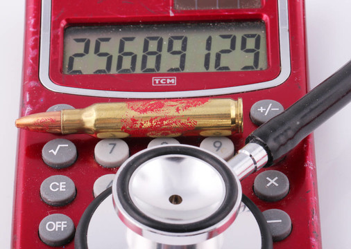 聽診器和計算器