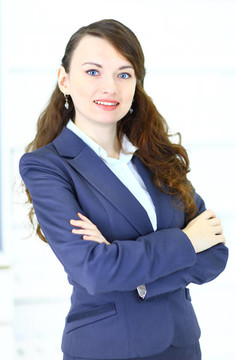 年輕的女商人