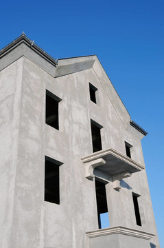 不完整的房屋建筑