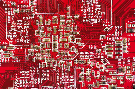 電路板特寫