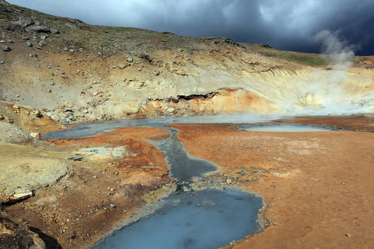 Seltun；冰島火山活動區(qū)Reykjanes半島