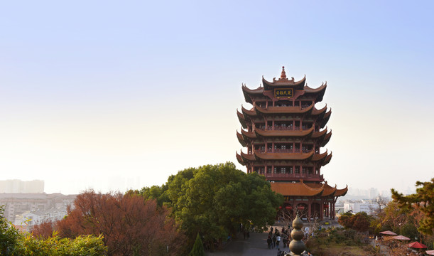 武漢黃鶴樓風光