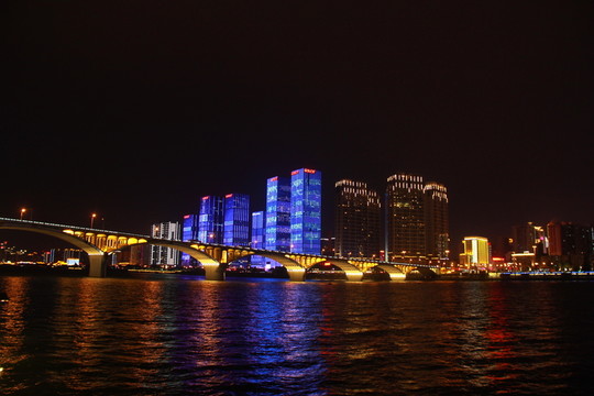 橘子洲夜景