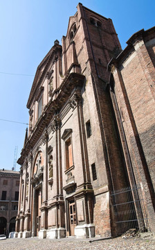 圣多梅尼科教堂。Ferrara。Emilia Romagna。意大利.