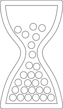 沙漏的插圖