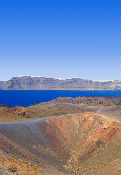 火山圣托里尼觀