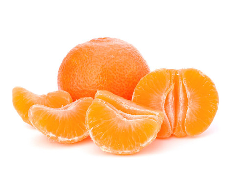 橙色的普通話或Tangerine夜店的水果