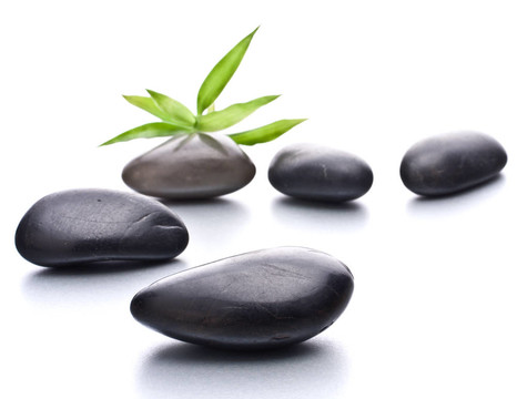 禪石。石材水療與保健理念。