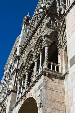圣喬治大教堂。Ferrara。Emilia Romagna。意大利.