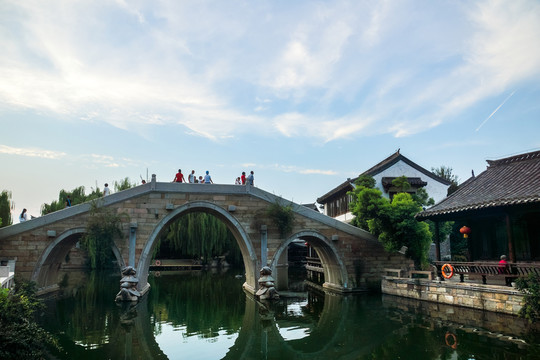 臺(tái)兒莊古城風(fēng)光