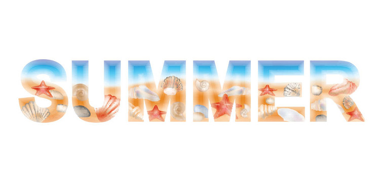 夏旗；插畫(huà)