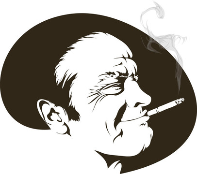 吸煙的香煙