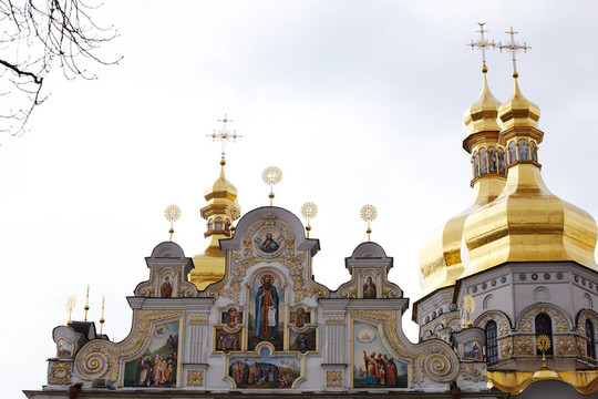 Pechersk Lavra寺；基輔