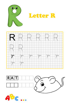 顏色字母；鼠
