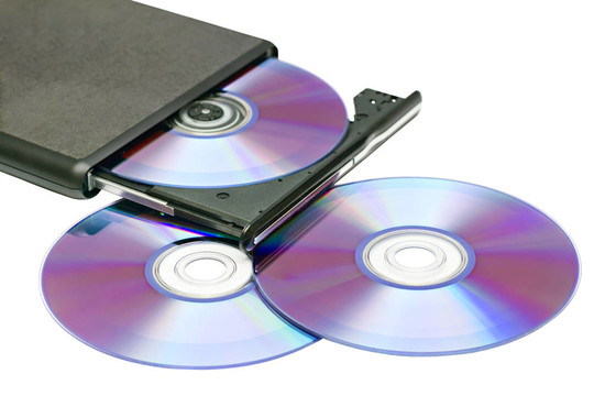 外部DVD驅動器和磁盤