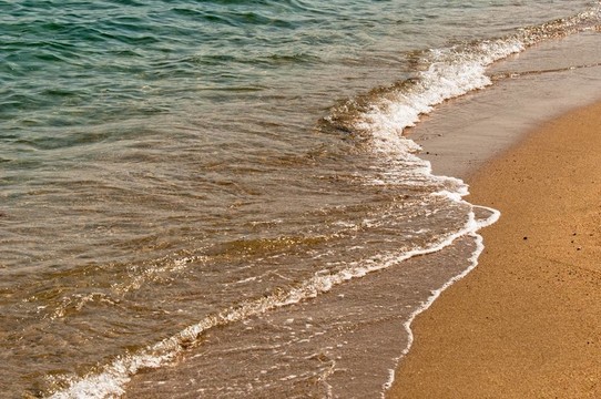 海洋水沙海岸線