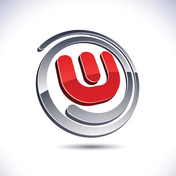 三維字母圖標(biāo)。